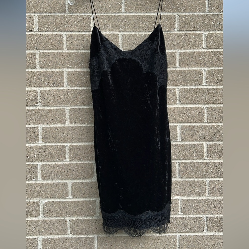 Guess Black Lace Detail Dress